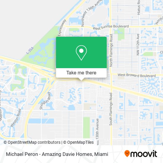 Mapa de Michael Peron - Amazing Davie Homes