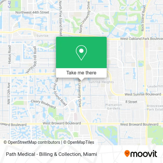 Path Medical - Billing & Collection map