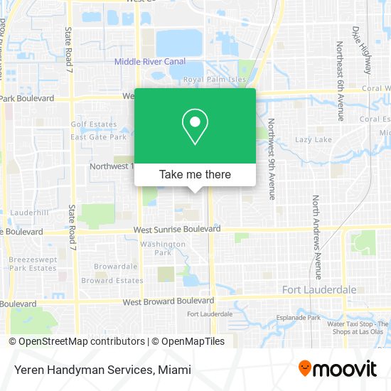 Yeren Handyman Services map