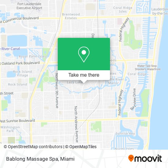 Bablong Massage Spa map