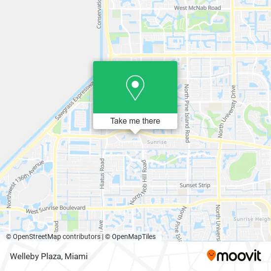 Welleby Plaza map