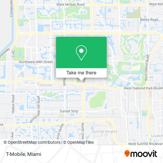 T-Mobile map