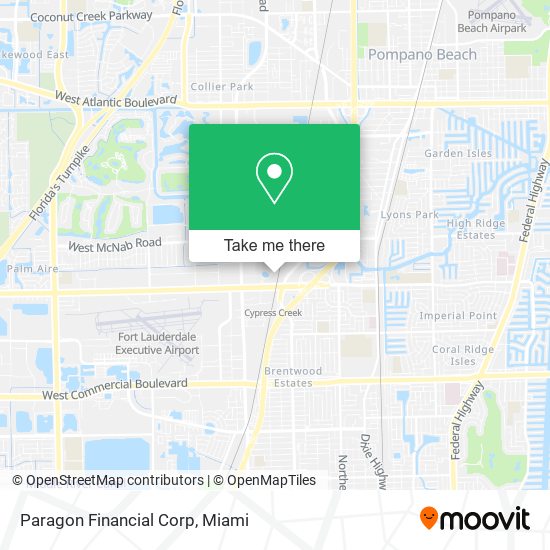 Mapa de Paragon Financial Corp