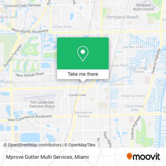 Mprove Gutter Multi Services map