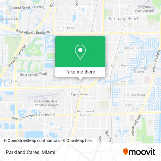 Mapa de Parkland Cares