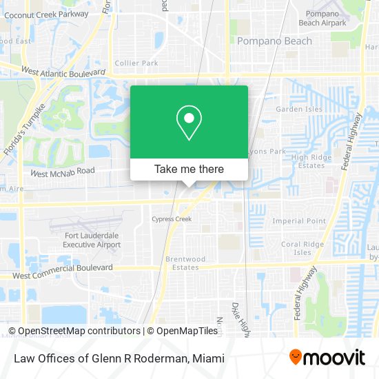 Mapa de Law Offices of Glenn R Roderman