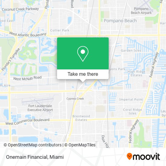 Onemain Financial map