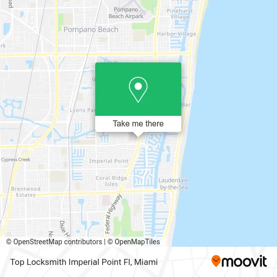 Top Locksmith Imperial Point Fl map