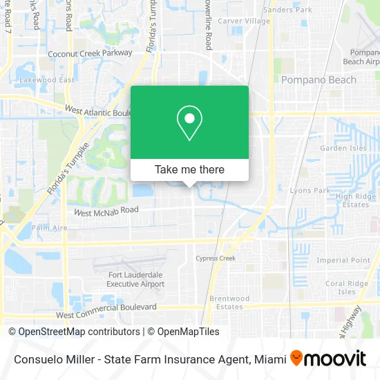 Consuelo Miller - State Farm Insurance Agent map