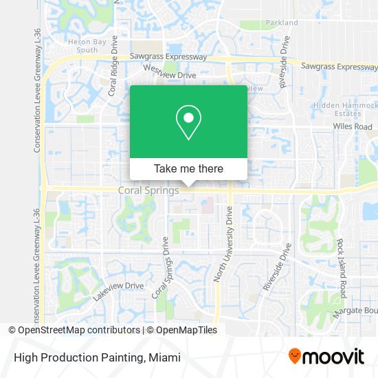 High Production Painting map