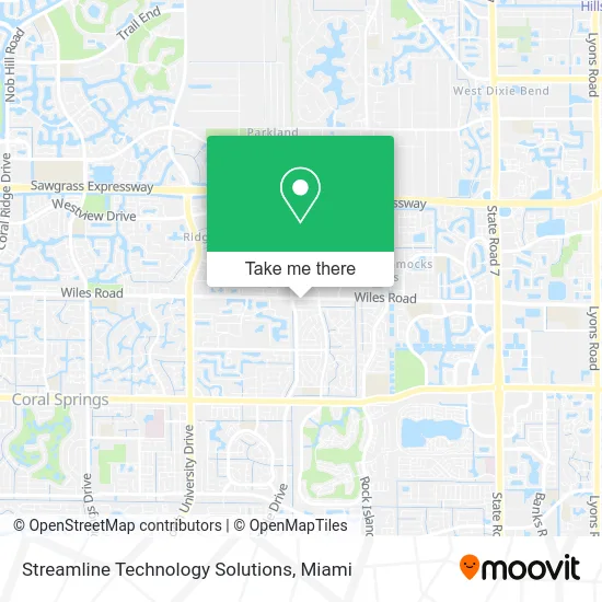 Streamline Technology Solutions map