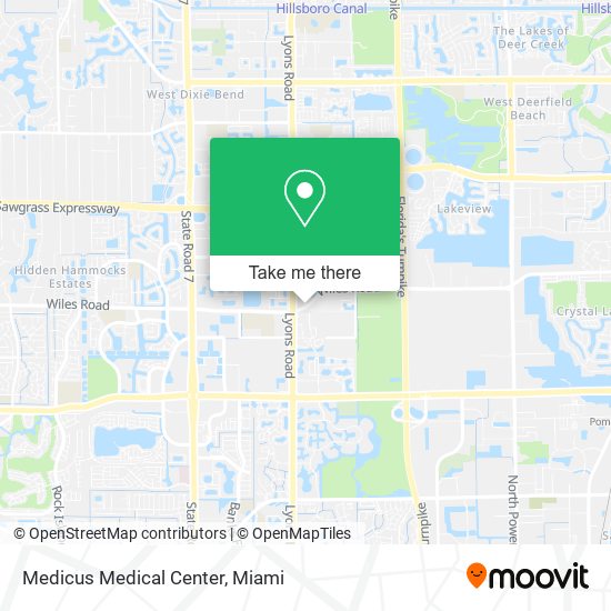 Mapa de Medicus Medical Center