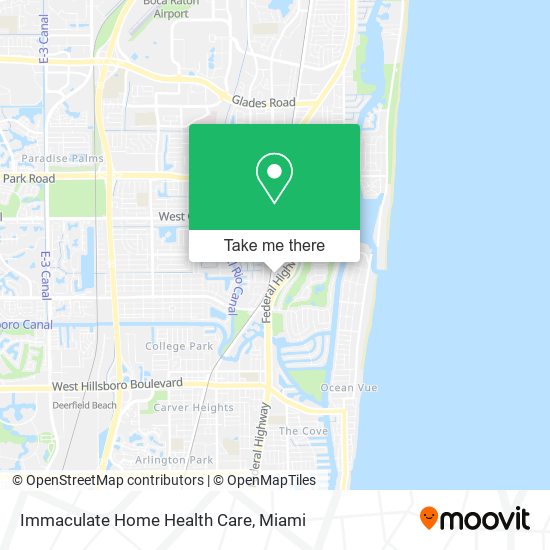 Mapa de Immaculate Home Health Care