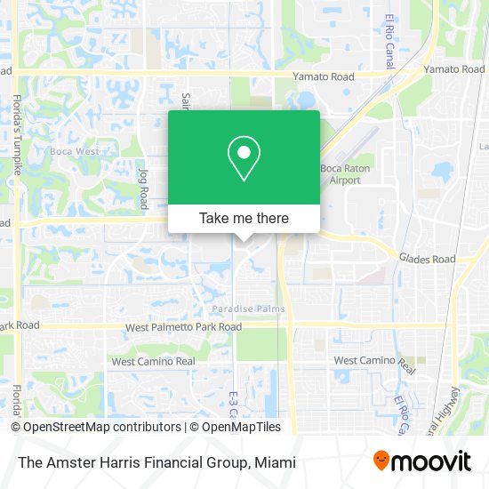 Mapa de The Amster Harris Financial Group