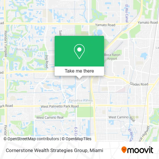 Cornerstone Wealth Strategies Group map