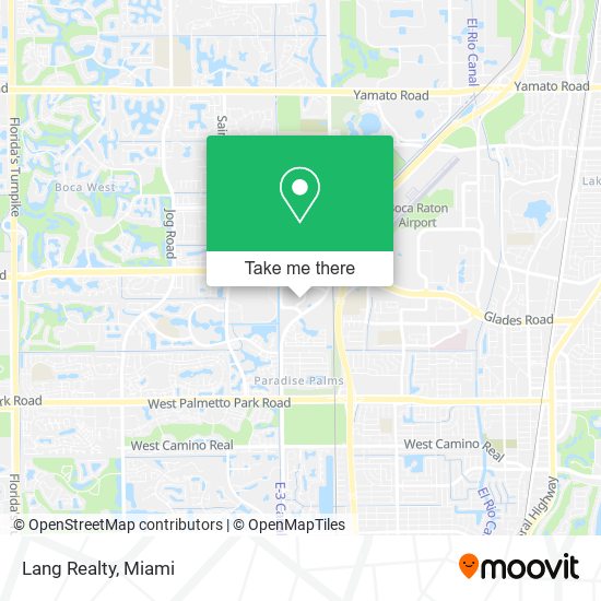 Lang Realty map