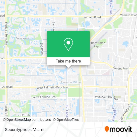 Mapa de Securitypricer