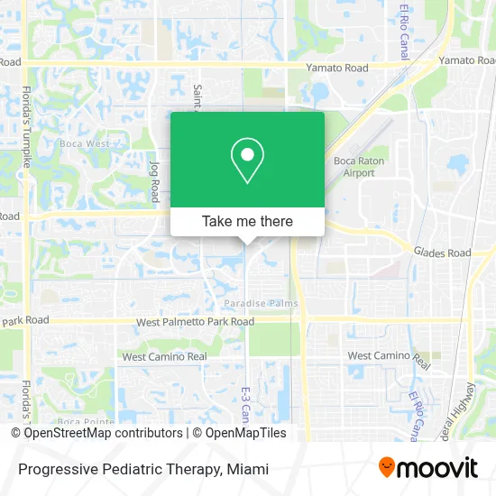 Progressive Pediatric Therapy map