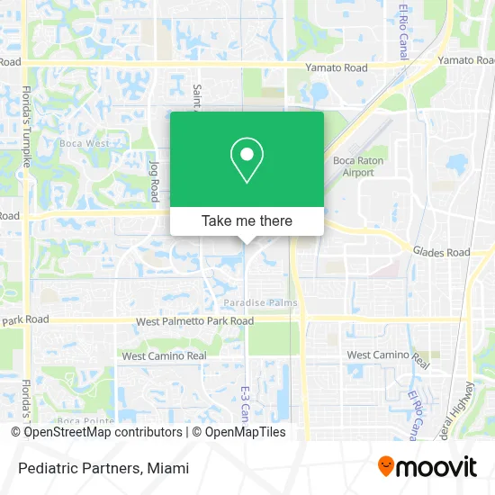 Pediatric Partners map