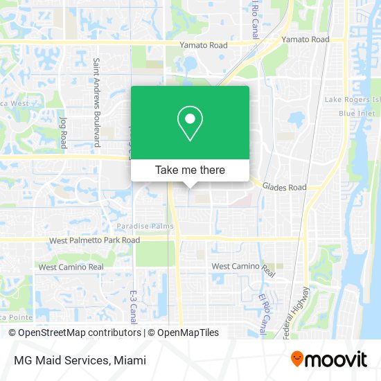 MG Maid Services map