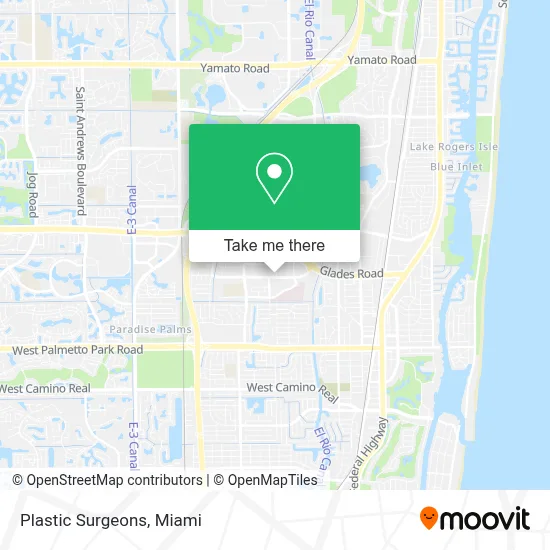 Plastic Surgeons map