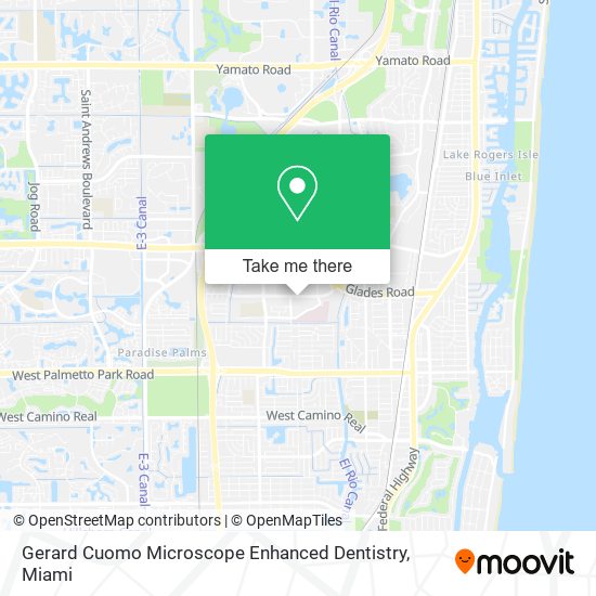 Gerard Cuomo Microscope Enhanced Dentistry map