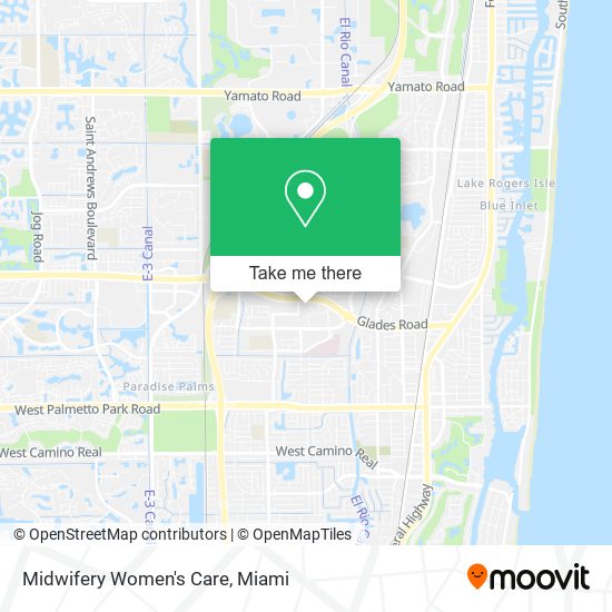 Midwifery Women's Care map