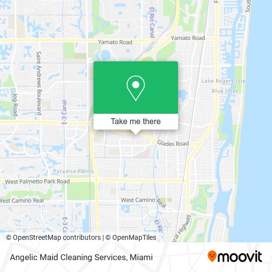 Angelic Maid Cleaning Services map