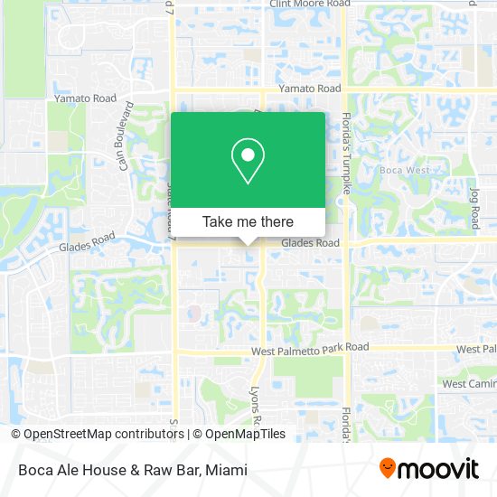 Boca Ale House & Raw Bar map