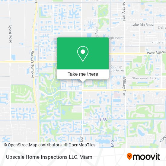 Mapa de Upscale Home Inspections LLC