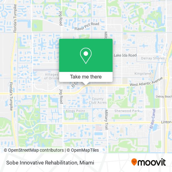 Sobe Innovative Rehabilitation map