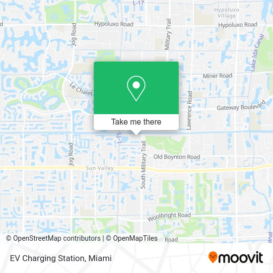 EV Charging Station map