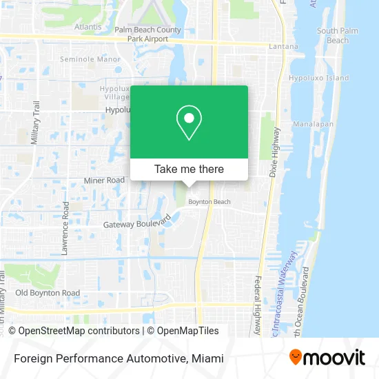 Foreign Performance Automotive map