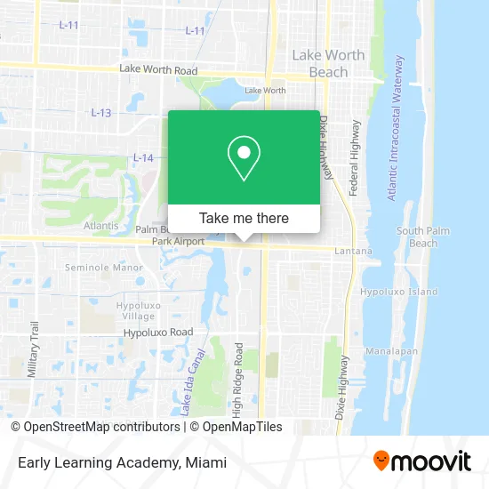 Early Learning Academy map