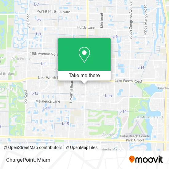 ChargePoint map