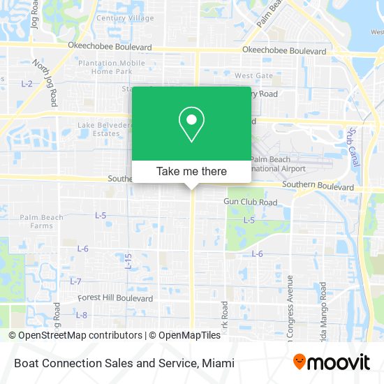 Mapa de Boat Connection Sales and Service