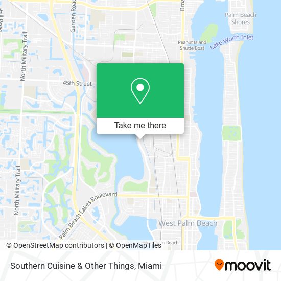 Mapa de Southern Cuisine & Other Things