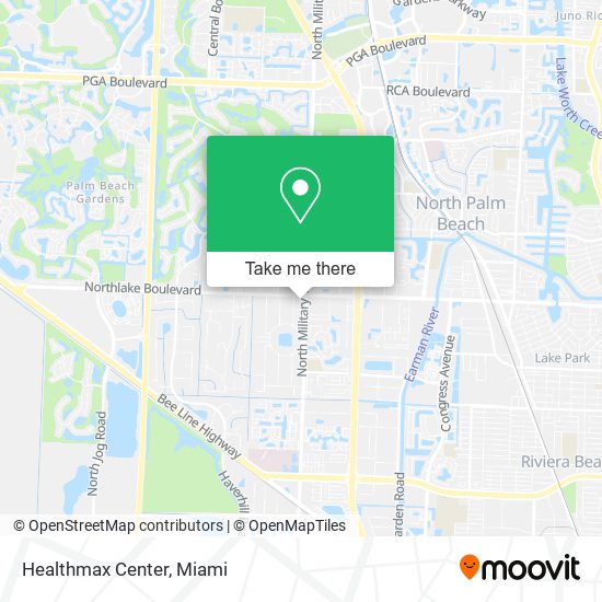 Healthmax Center map