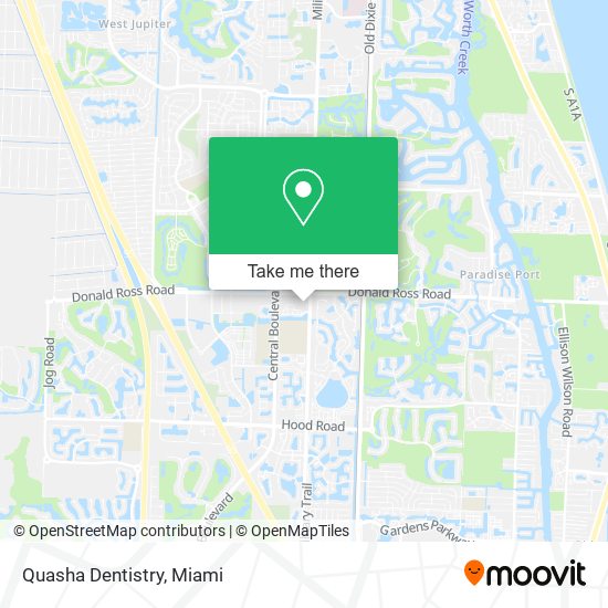 Quasha Dentistry map