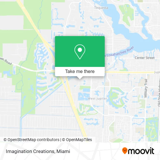 Imagination Creations map