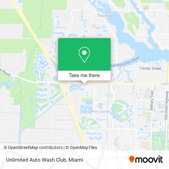 Unlimited Auto Wash Club map