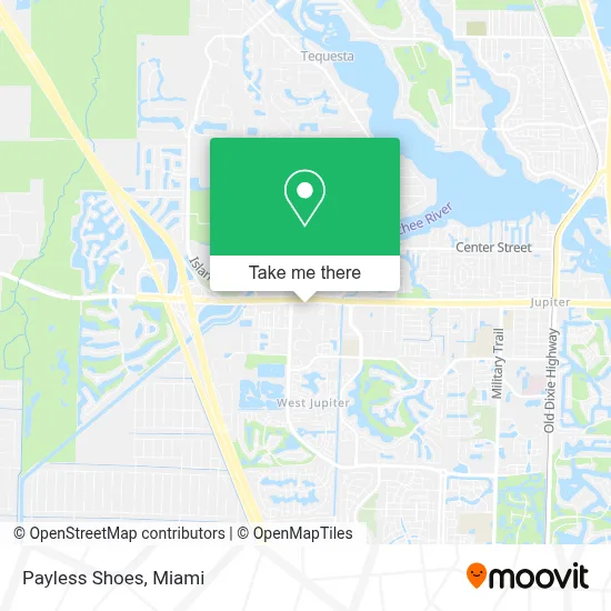 Payless Shoes map