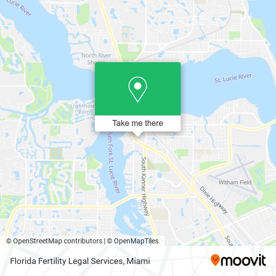 Florida Fertility Legal Services map