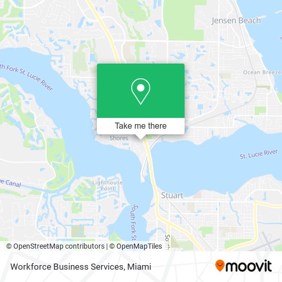 Workforce Business Services map