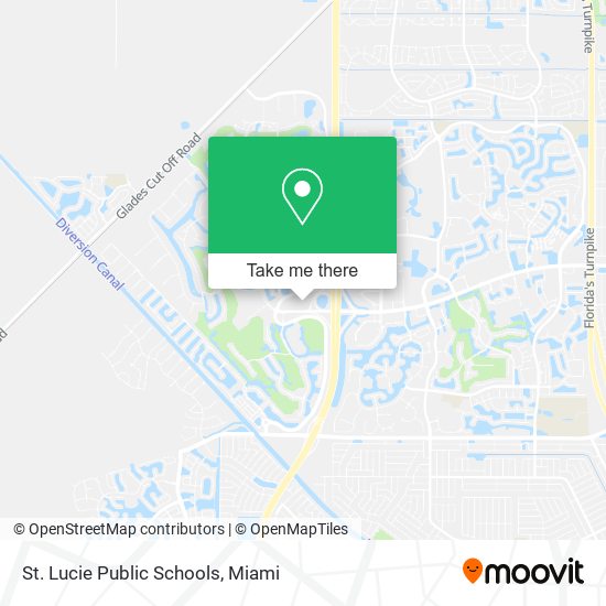 Mapa de St. Lucie Public Schools
