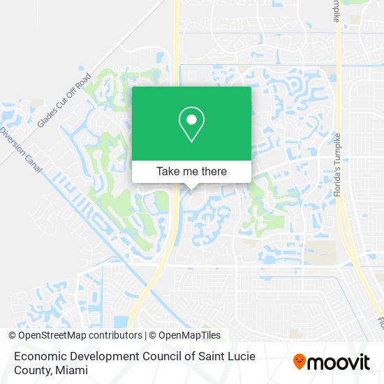 Economic Development Council of Saint Lucie County map