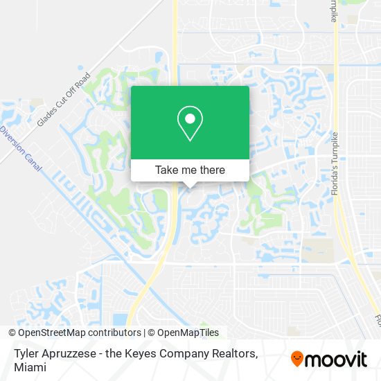 Tyler Apruzzese - the Keyes Company Realtors map
