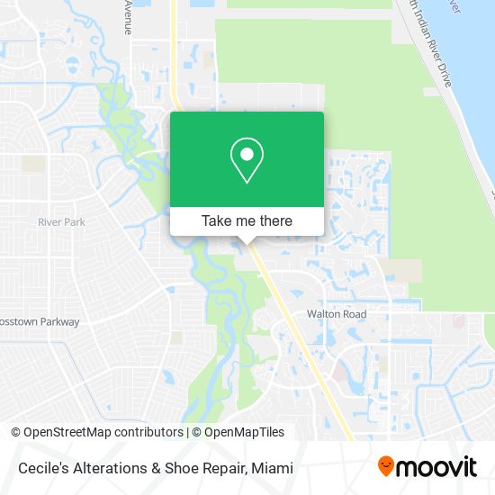 Cecile's Alterations & Shoe Repair map
