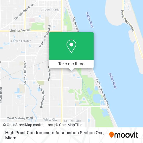 High Point Condominium Association Section One map