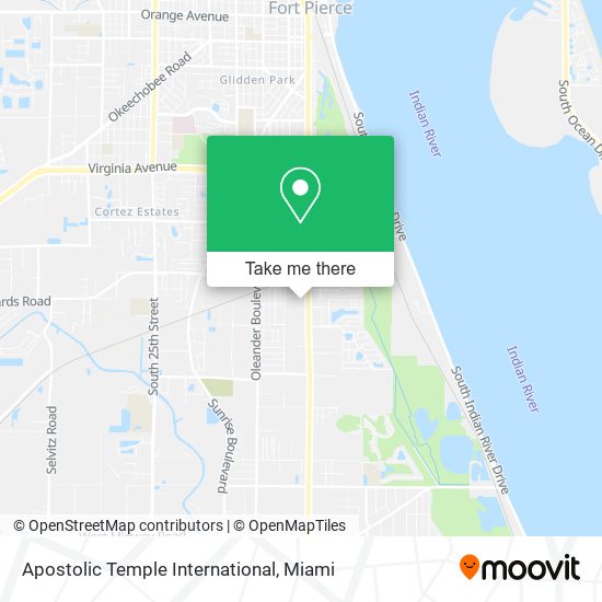 Mapa de Apostolic Temple International